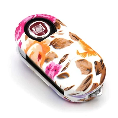 Immagine di Caso Chiave in Silicone Cover per 3 Bottoni Auto Copertura di Protezione Keycase FIB (Fiori)