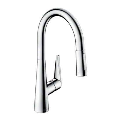 Immagine di hansgrohe Talis M51 Miscelatore cucina monocomando 200, doccetta estraibile, 2 getti, sBox, cromo, 73851000