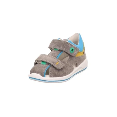 Immagine di Superfit Boomerang Scarpe primi passi per bambini, Taglia: 28, Grau/türkis Pelle e tessuto