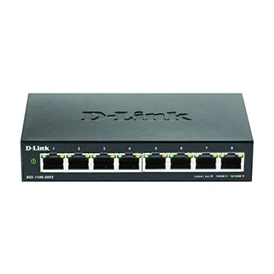 Immagine di D LINK 8 PORT GIGABIT SMART
