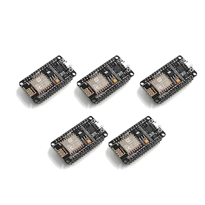 Immagine di TECNOULAB 5 pezzi Modulo scheda di sviluppo Internet CP2102 NodeMcu V2 basato su ESP8266 ESP12E Lua WiFi