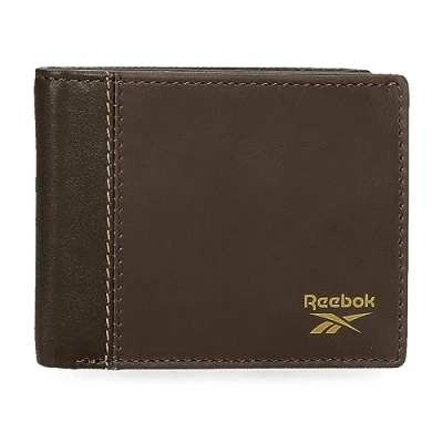 Immagine di Reebok, marrone, Cartera División, portafoglio orizzontale con