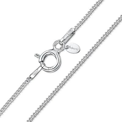 Immagine di Amberta Collanina Sottile 1.1 mm in Argento Sterling 925 per Donna: 70 cm
