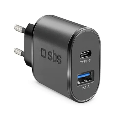 Immagine di Travel Charger 1 USB 2.1 A + Type C Outp