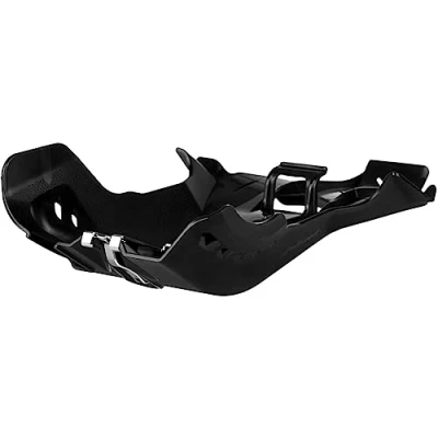 Immagine di POLISPORT 8468900005 Paracoppa Fortress realizzata in plastica leggera altamente durevole e resistente compatibile con le moto KTM a colori Arancia