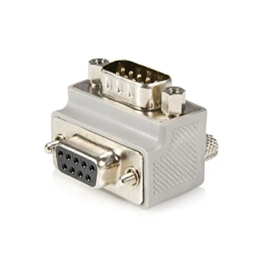 Immagine di StarTech.com GC99MFRA1 Adattatore Angolato a Destra Seriale DB9 DB9, Tipo 1, M/F