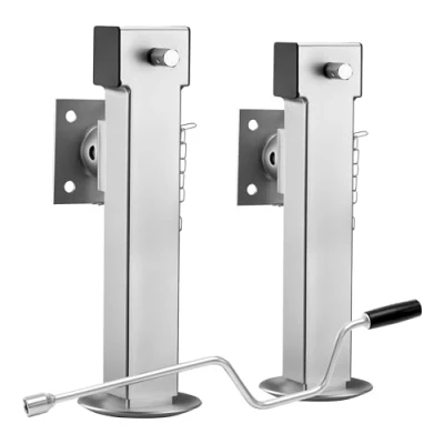 Immagine di XPOtool Stabilizzatori rimorchio, Set 2 Piedi di Supporto Pieghevoli Max 1350 kg a Piede
