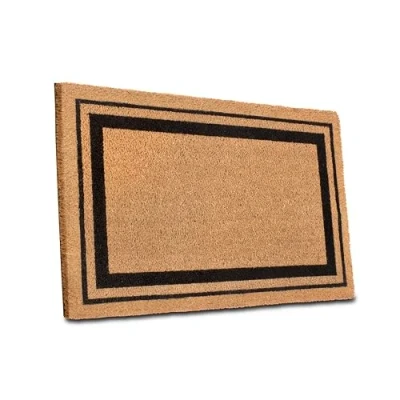 Immagine di Villeroy &amp; Boch 1856 Zerbino in cocco per interni ed esterni protetti, antiscivolo, cocco, esterni, resistente alle intemperie, corridoio, terrazza, ingresso, 50 x 80 cm