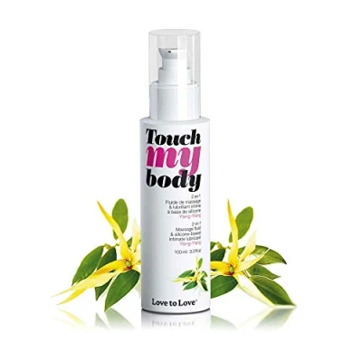 Immagine di Love To TOUCH MY BODY 2 EN 1 ACEITE MASAJE + LUBRICANTE SILICONA YLANG 100 ml