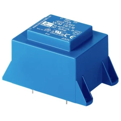 Immagine di Block VCM 16/1/24 Trasformatore per PCB 1 x 230 V 24 V/AC 16 VA 666 mA
