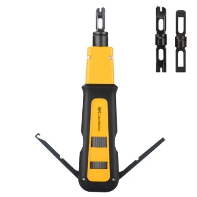 Immagine di Cable Matters strumento di perforazione con lama 110 e 66, Ethernet RJ45, Keystone per rete Cat 8, 7, 6A, 6, 5e, 5