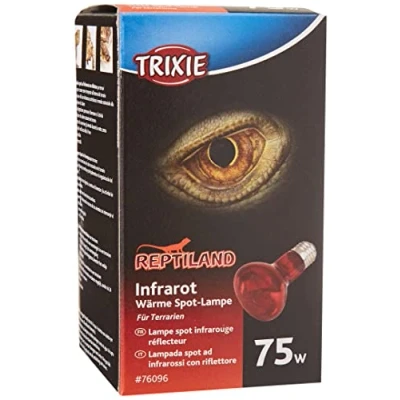 Immagine di Trixie Lampada Spot Infrarossi Riscaldante per Rettili, luce calda, 75 Watt
