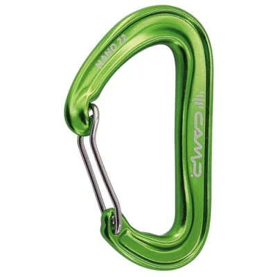 Immagine di C.A.M.P. Nano 22, Moschettone Unisex, Verde, Taglia Unica