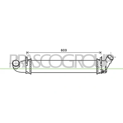 Immagine di PRASCO DA320N002 Intercooler DACIA: Logan I MCV