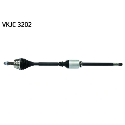 Immagine di SKF VKJC 3202 Albero motore / Semiasse 1129, 407 con supporto/cuscinetto RENAULT: MASTER 2 Kasten, Pritsche/Fahrgestell, OPEL: Movano A Van