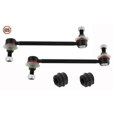 Immagine di MAPCO 53708HPS Kit riparazione, Sopporto stabilizzatore Assale anteriore bilaterale con barra d&#039;accoppiamento VOLKSWAGEN: Sharan I