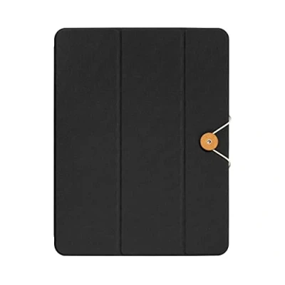 Immagine di Native Union W.F.A iPad Folio Custodia e Supporto Pieghevole Minimalista per in Materiali Riciclati Compatibile con Pro 11&quot;, Air 10,9&quot; Fissaggio Magnetico (Nero)