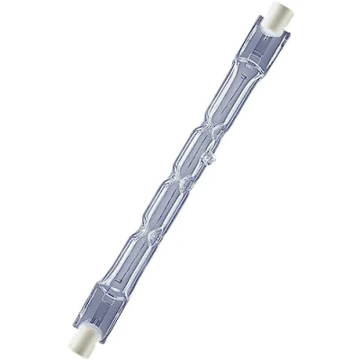 Immagine di Osram Haloline 64695 Lampada alogena 120 Watt, 230 Volt, R7s, 74,9 mm, lunghezza prima, 150 2250 lumen, 2950 Kelvin, bianco caldo