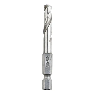 Immagine di kwb 421105 HSS Punta a spirale per metallo 5 mm Lunghezza totale 104 DIN 1412 C 1/4 (6.3 mm) 1 pz.