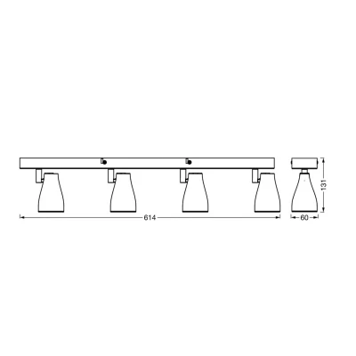 Immagine di LEDVANCE Pear faretto LED GU10 4 luce bianco