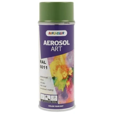Immagine di Dupli Color 667268 AEROSOL ART RAL 6011 Verde reseda satinato 400 ml