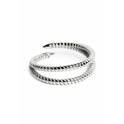 Immagine di Singularu Doble Twist Anello, Donna, Taglia: One Size, Plata
