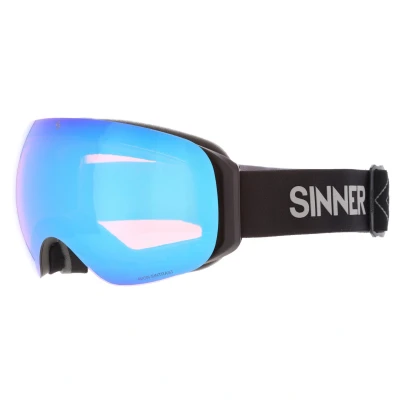 Immagine di Sinner Avon Mascherina Da Sci Unisex (Taglia: One Size,nero)