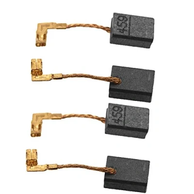 Immagine di 2 paia di spazzole ricambio D2D in carbonio CB459 compatibili con Makita GA4530R GA4534 JS1000 GA5030 TM3000C PJ7000.