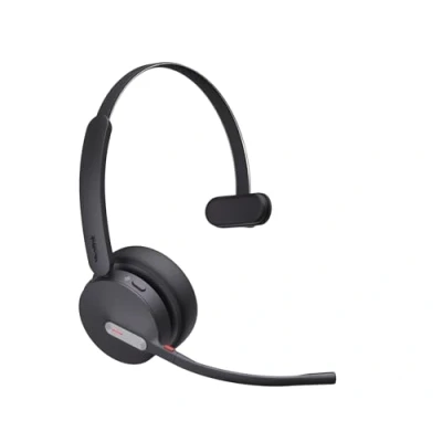 Immagine di Yealink WH64 Hybrid Mono UC Cuffie con tecnologia ibrida Dongle, compatibilità universale, design monoorecchio, riduzione del rumore, USB