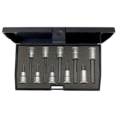 Immagine di Gedore Kit inserti giravite a bussola 3/8 (10 mm) 10 parti 1509918