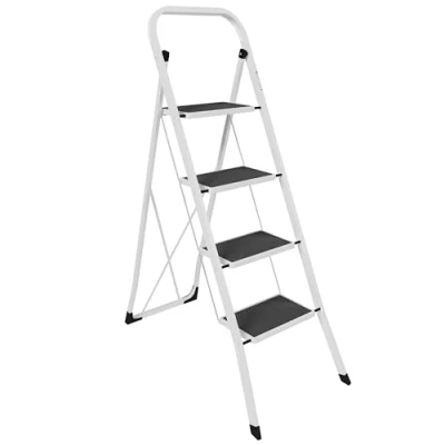 Immagine di Home Vida B00QTJ9D4A.VC.UK Designs Scala a 4 gradini, in acciaio resistente, pieghevole, portatile, con tappetino antiscivolo, Step Ladder
