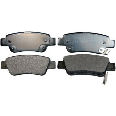 Immagine di DENCKERMANN B111008 Kit pastiglie freno Assale posteriore con segnalatore acustico usura HONDA: CR V 3, 4, 2