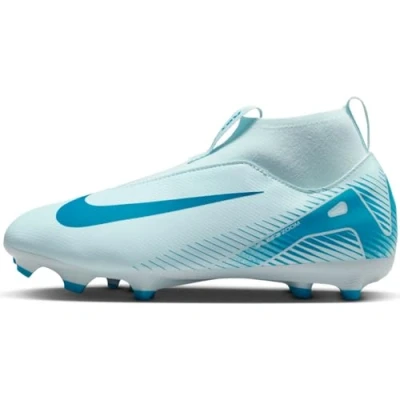 Immagine di Nike Performance JR ZOOM 10 ACAD FGMG Unisex Scarpe da calcetto con tacchetti per bambini, Taglia: 38, Glacier blue/blue orbit Sintetico / tessuto