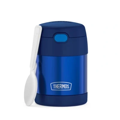 Immagine di Thermos kids FUNTAINER FOOD JAR 0,30 l, contenitore termico per cibo con cucchiaio bambini, 5 h caldo/7 freddo, assolutamente ermetico zuppa, cereali, pausa