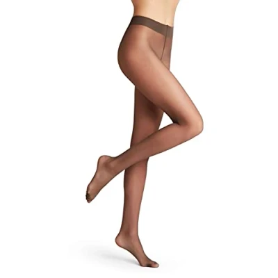 Immagine di FALKE Matt Deluxe 20 DEN trasparenti velati tinta unita 1 paio, Collant Donna, Grigio (Anthracite 3529), M L