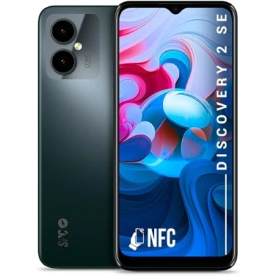 Immagine di SPC Discovery 2 SE Smartphone 4+128GB con schermo HD+ 6,5, NFC, sblocco volto e impronta digitale, 4G, doppia fotocamera 13+2MP, batteria 4500 mAh ricarica Android 13 Colore Deep Sky