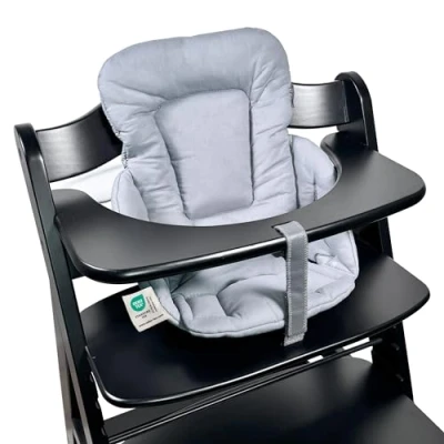 Immagine di LaLoona Cuscino Riduttore Seggiolone per hauck Alpha/Beta Pappa Bimbo in Cotone, OEKO TEX Standard 100, Lavabile Lavatrice (Rivestito)