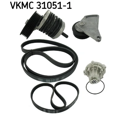 Immagine di SKF VKMC 31051 1 Pompa acqua + Kit cinghia Poly V