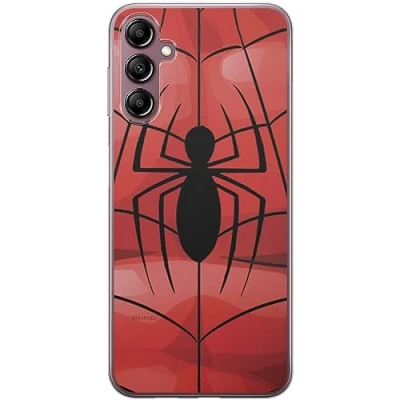 Immagine di ERT GROUP custodia per cellulare Samsung A14 4G/5G originale e con licenza ufficiale Marvel, modello Spider Man 013 adattato in modo ottimale alla forma dello smartphone, TPU