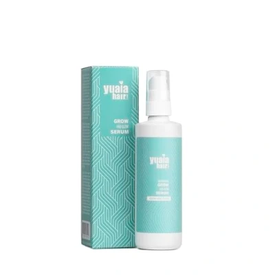 Immagine di Siero per capelli Yuaia Haircare Grow and Glow Con principi attivi di Capilia Longa e Amaranthus Caudatus più forti voluminosi Senza solfati siliconi, 100 ml