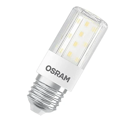 Immagine di OSRAM 4058075607347 LED (monocolore) ERP E (A G) E27 Forma di batteria 7.3 W = 60 Bianco caldo (Ø x L) 32 mm 90 1 pz.