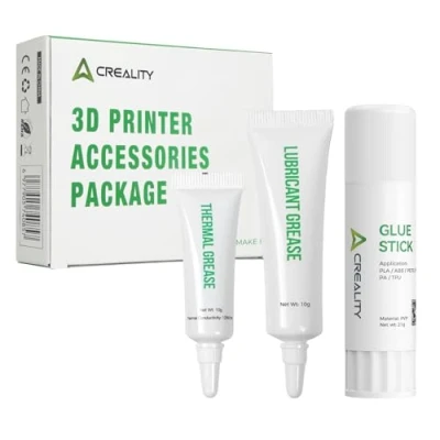 Immagine di Creality confezione di accessori per stampa 3D ufficiali, con colla, grasso termico, lubrificante in una