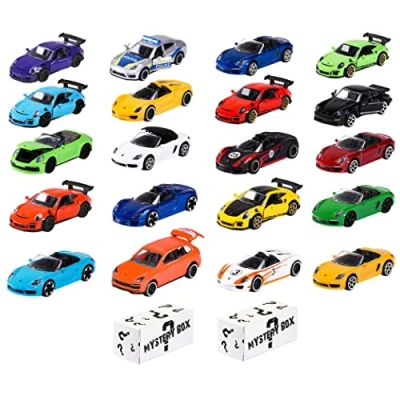 Immagine di MAJORETTE Porsche Discovery Pack 20+2 Auto, 212058601, + 3 anni, scala 1:64