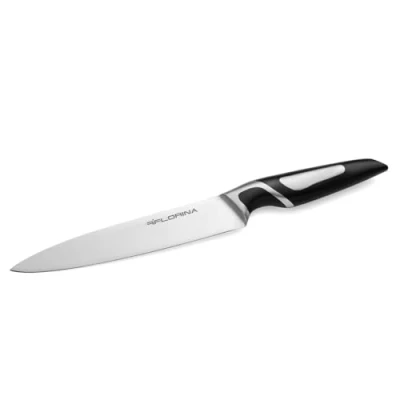 Immagine di Florina Coltello da Cucina in Acciaio Inossidabile (20 cm) I Coltelli PROFESSIONAL con Manico Ergonomico e Rivestimento Antiscivolo Adatto alla Lavastoviglie