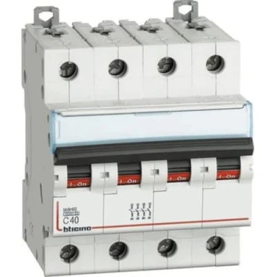 Immagine di FN84C40 BTICINO SPA BTDIN60 MAGNETOT 4P CURVA C 40A 6KA