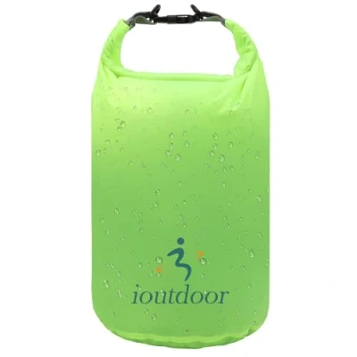 Immagine di ioutdoor borsa impermeabile leggera da 2 l, 5 10 20 40 70 mantiene l&#039;attrezzatura pulita e asciutta, asciutta piccola grande per kayak, spiaggia, rafting, escursionismo, nuoto,