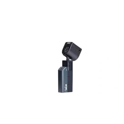 Immagine di SmokeNINJA PRO Hazer Kit nebbia portatile, vapore e ghiaccio secco con ugello per collegato tramite Bluetooth, controllo USB C relè, tempo di scoppio programmabile prolungato.