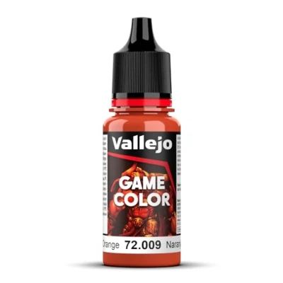 Immagine di Vallejo Game Color Vernice Acrilica a Base d&#039;Acqua, 17 ml, Arancione (Hot Orange)