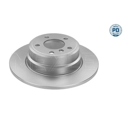 Immagine di MEYLE 315 523 0042/PD Disco freno Assale posteriore 324 12 5 120 pieno Rivestito lamelle zinco con bulloni/viti PD Quality BMW: X5