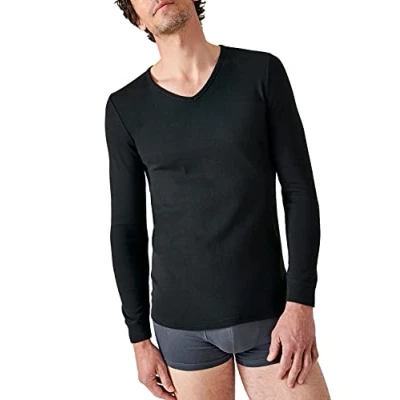 Immagine di Damart Interlock Maglione, Uomo, Taglia: Small, Noir